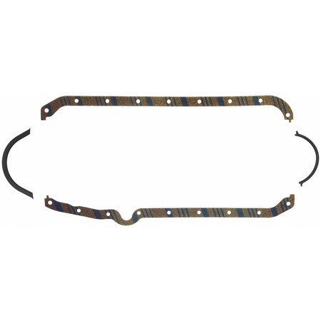 Fel-Pro Engine Oil Pan Gasket Set Blue Stripe cork-rubber,  OS5197C-5