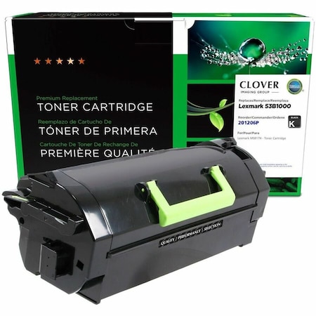 Clover Imaging Group Remanufactured Toner Cartridge for Lexmark MS817 201206P