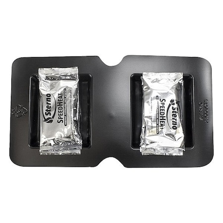 Sterno Chafer, Polypropylene, Black, PK8 70334