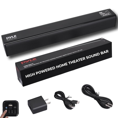 Pyle 2-Channel Tabletop Soundbar Digital Speaker System PSBV162