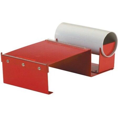 Partners Brand Industrial Metal Label Protection Tape Dispenser, 6", Red, 1/Each TDLAB6ML