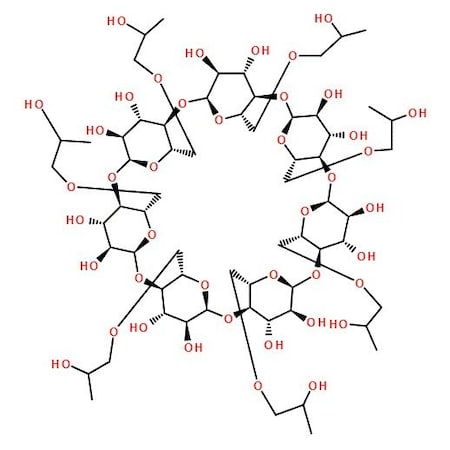 Ak Scientific 2-Hydroxypropyl-beta-cyclodextrin, meet USP Specifications (100g), CAS 128446-35-5 O640-100g