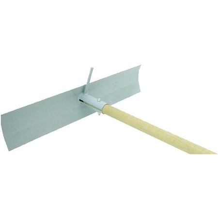 Marshalltown PulKrete with Handle, 19 in L Blade, 4 in W Blade, Steel Blade, ContourGrip Handle CM419