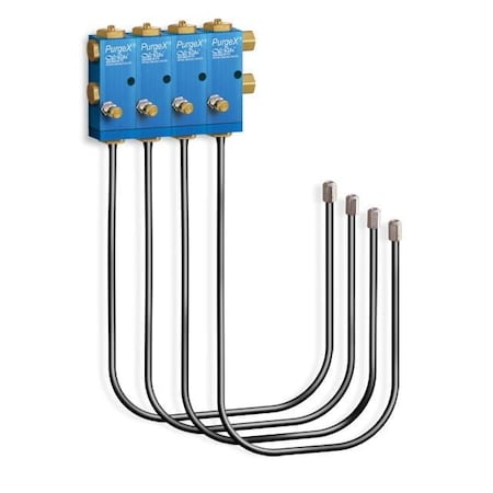 Oil-Rite PurgeX for Oil Dispensing - Air Operated w/Spray Dispensing w/Longer Nozzle Buna-N Seals - 4, 24in. B3559-104X24