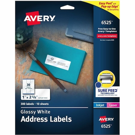 Avery Address Labels, PK300 06525