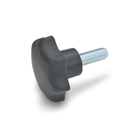 J.W. Winco Hand Knobs, Star Knobs 6336.4-ST-32-1/4X20-37