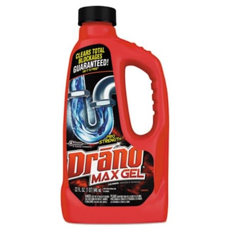 Drano 32oz Bottle Max Gel Clog Remover SJN694768
