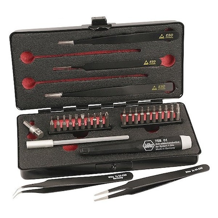 Wiha Master Tool Set, 28 pc, Metric 75993