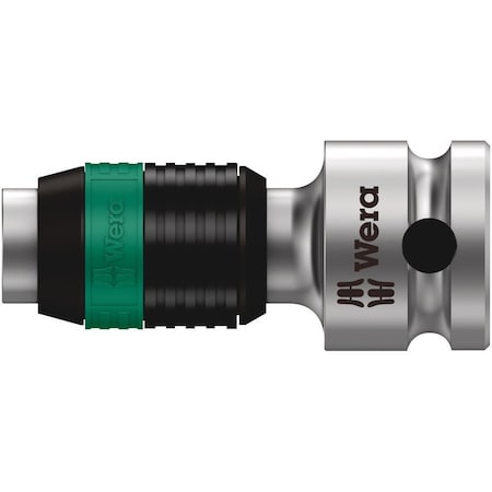 Wera 8784 B1 Zyklop bit adaptor, 3/8 in, 1/4 in x 3/8 in x 44 mm 5003590001
