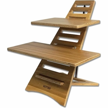 Victor Technology Laptop Standing Desk Converter, 11 3/4 in D X 24 3/4 in W X DC175A