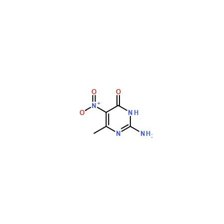 Ak Scientific 2-Amino-6-methyl-5-nitro-3H-pyrimidin-4-one (1g), CAS 4214-85-1 W6210-1g