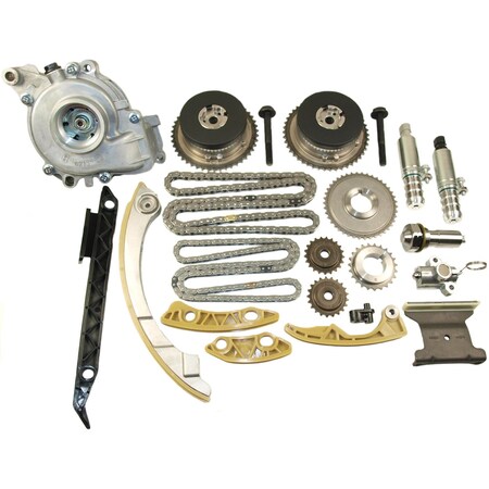 Cloyse Engine Timing Chain Kit With Water Pump, 9-4201SB1K3