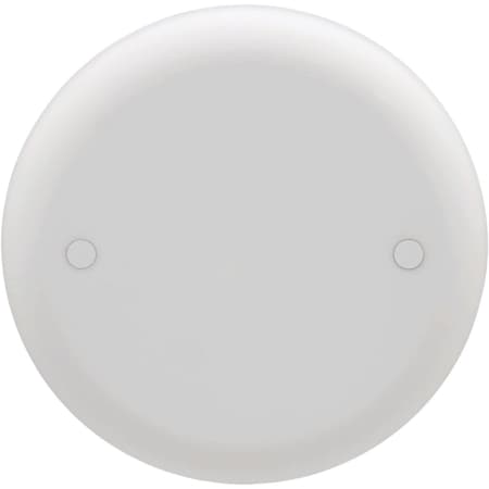 Carlon 4'' Blank Wht Round Ceiling Box Cover CPC4WH