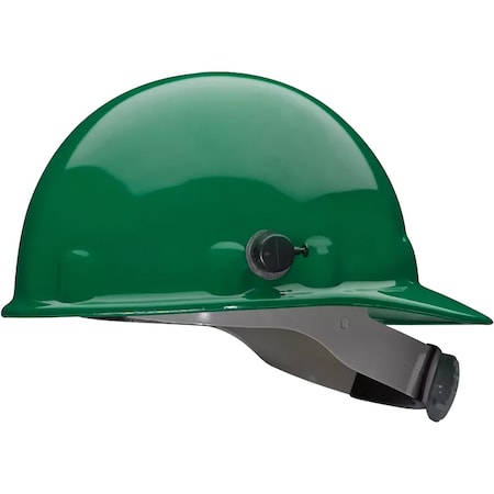 Fibre-Metal By Honeywell Type I, Non-Vented, Cap-Style Smooth Dome Hard Hat w/Heat Resistant Thermoplastic HDPE Shell, 8-Point E2QRW74A000