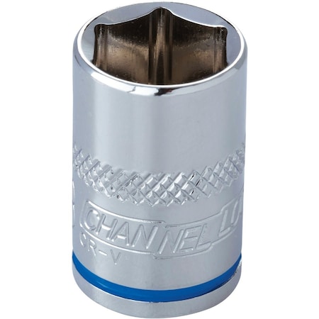 Channellock 3/8'' Drive 13 mm 6-Point Shallow Metric Socket 302714