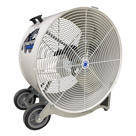 Schaefer CirculatingFan, 24inDia, White, Mobile VKM24-2-O