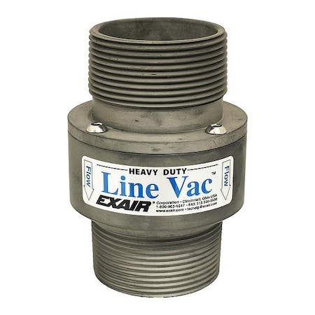 Exair NPT Heavy Duty Threaded Line Vac Only 151250