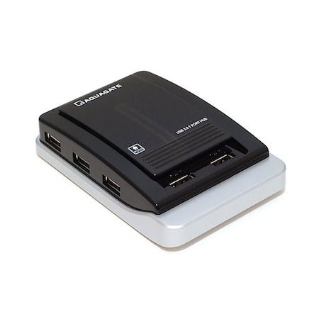 Monoprice USB Hub, 7P, 44 in cable, 4-1/2in L, 3in W 5328