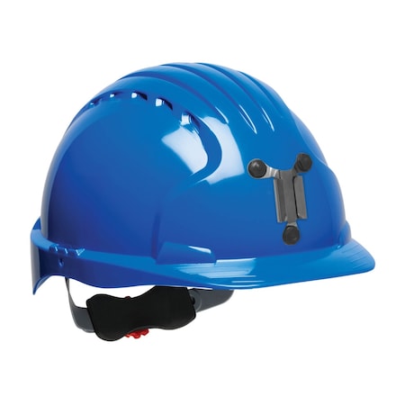 Jsp Standard Brim Mining Hard Hat w/HDPE Shell, 6-Point Polyester Suspension, Wheel Ratchet Adj. 280-EV6151M-50
