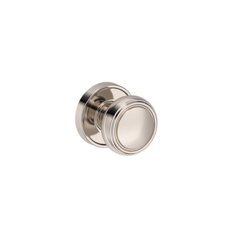 Baldwin Residential Door Knobs Full Dummy Reversible Lifetime Bright Nickel FDBRERRR055
