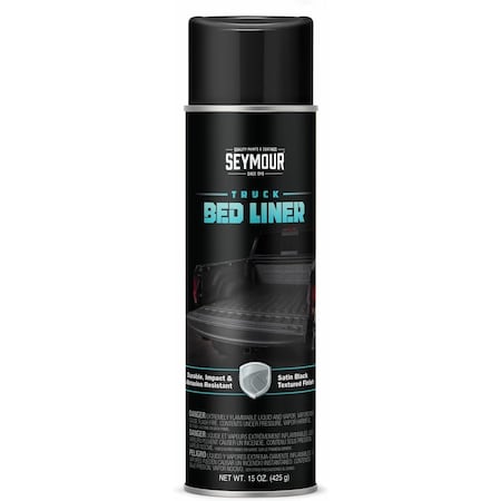 Seymour Midwest Truck Bed Liner, Specialty Automotive Truck Bed Coating Spray Paint net 15 oz., 6PK 2041