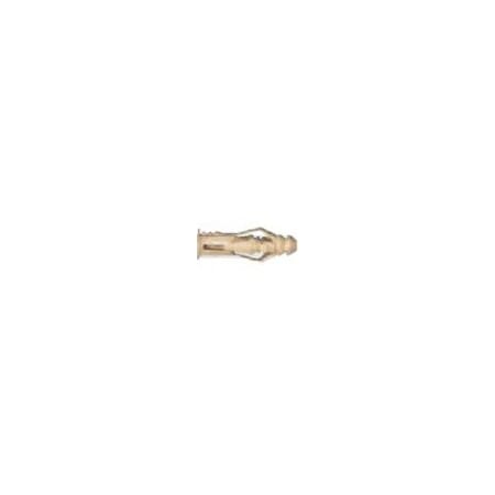 Dottie Triple-Grip Screw Anchor, 1-3/16" L, Nylon TG6KTP