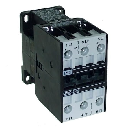 Imo Automation Contactor 3 Pole Open 18.5kW 40A AC3, 110V AC Coil MC40-S-00110