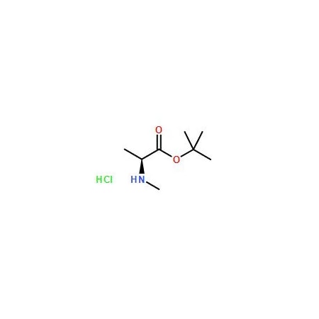 Ak Scientific N-Methyl-L-alanine tert-butyl ester hydrochloride (25g), CAS 103614-40-0 Z1847-25g