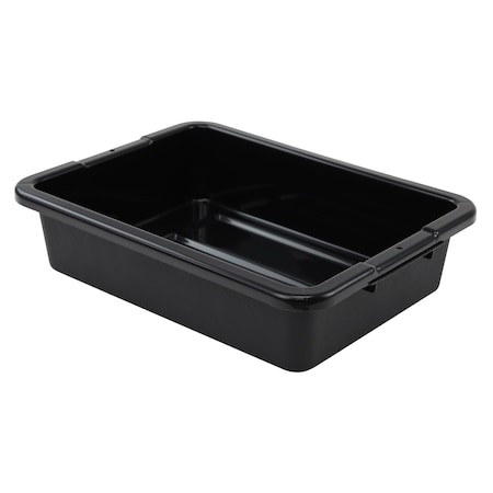 Quantum Storage Systems BUS/UTILITY TUB 20in x 15in x 5in PP BLACK FSB-20155RBK