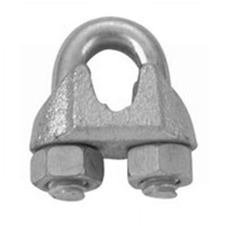 Campbell Chain & Fittings T7670479 Rope Clip Wire Galvanized 0.8 In. 3847662
