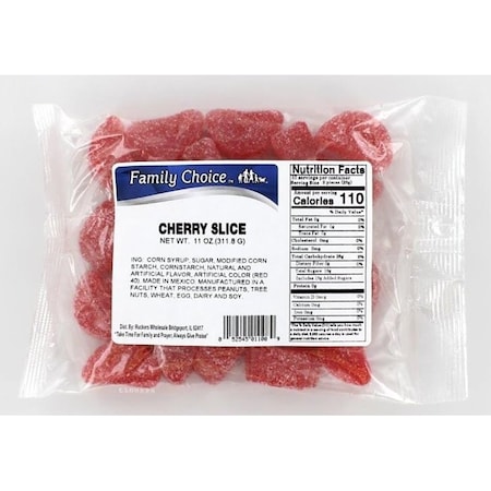 Family Choice Candy, Cherry Flavor, 14 oz 1108