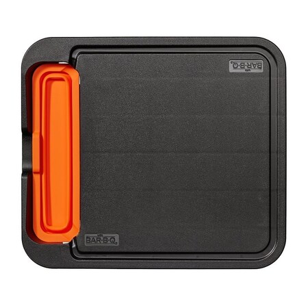 Mr. Bar-B-Q Grill Side Cutting Board with Removable Tray, Silicone 40370Y