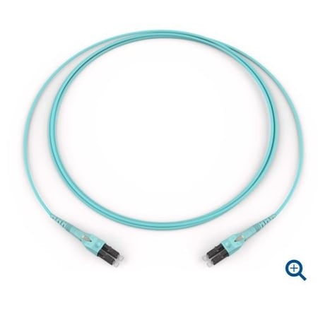 Corning Reverse Polarity Uniboot Duplex Jumper, Standard LC Uniboot MM / Standa 797902QD120006M
