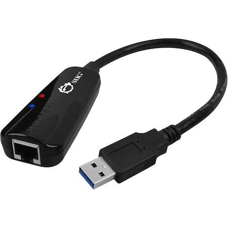 Siig ADDS A WIRED GIGABIT ETHERNET PORT (RJ45) TO YOUR WINDOWS OR MAC SYSTEM THROUGH JU-NE0711-S1