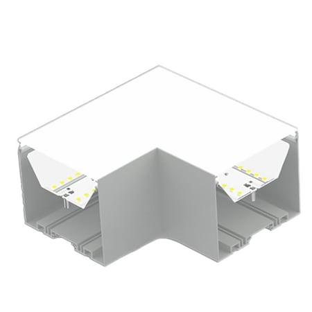 Westgate SCX 4in LINEAR L SECTION 30K/35K/40K/50K, MCT, White SCX4-L-MCT4