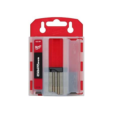 Milwaukee Tool Carton Utility Knife Blades w/ Dispenser, PK50 48-22-1954