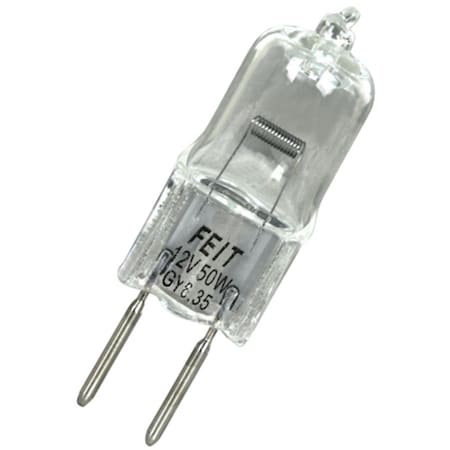 Feit Electric Halogen Quartz T4 BiPin Light Bulbs BPQ50T4