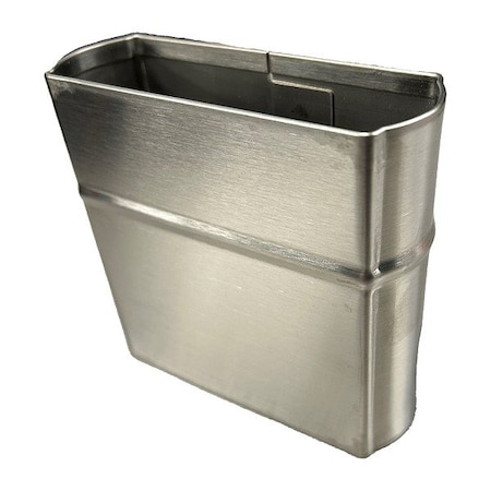 Hadrian Pilaster Shoe, Stainless Steel, Brushed 550005-900