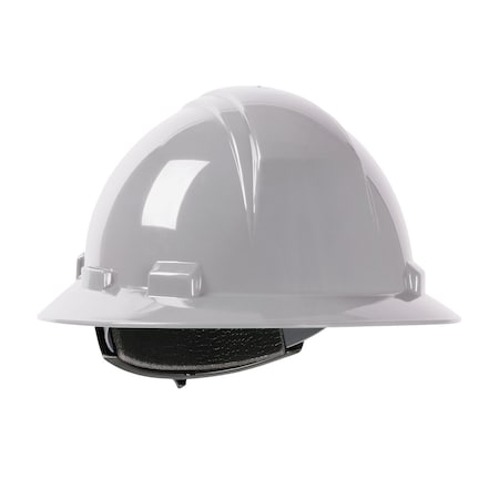 Dynamic Full Brim Hard Hat with HDPE Shell, 4-Point Textile Suspension and Wheel Ratchet Adjustment 280-HP641R-09