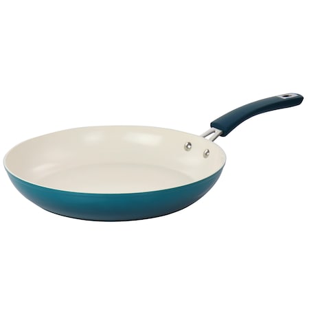 Oster Corbett 12 Inch Nonstick Aluminum Frying Pan in Blue 94247.01