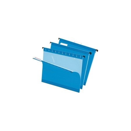 Pendaflex FOLDER, HANGING, LTR, 1/5, BLUE, 25PK 415215BLU