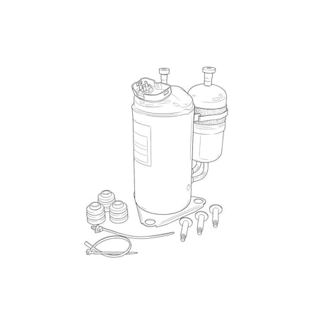 Carrier 120v R410A COMPRESSOR 340436-751