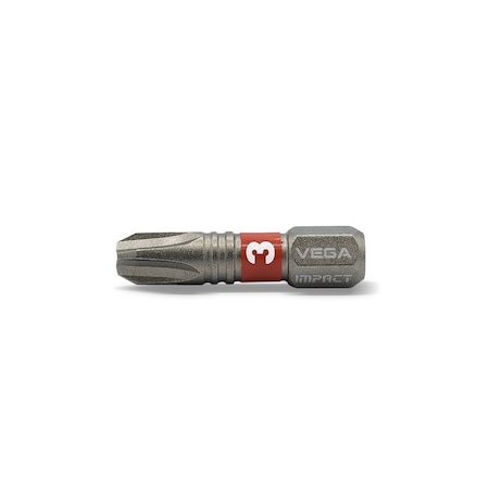 Vega Impactech Phillips #3 Insert Bit x 1 in T125P3A