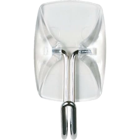 Command Wire Hook, 0.5 lb, 9-Hook, Plastic, Clear, 9PK 17067CLR-9ES