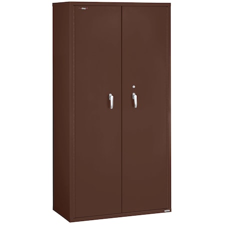 Fireking Storage Cabinet, 1 Hr Fire Rated, 72" High Brown CF7236-DBR