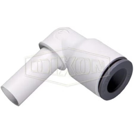 Dixon LIQUIfit 90Deg Plug-In Elbow, 1/2 in Nominal, Nylon, Domestic 63826200WP2