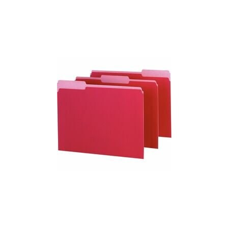 Pendaflex FOLDER, INTERIOR, LTR, RD, 100PK 421013RED
