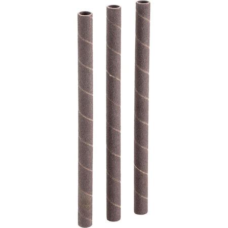 Woodstock 1/4" Dia. x 5" A/O Hard Sanding Sleeve, 120 Grit, 3PK D1403