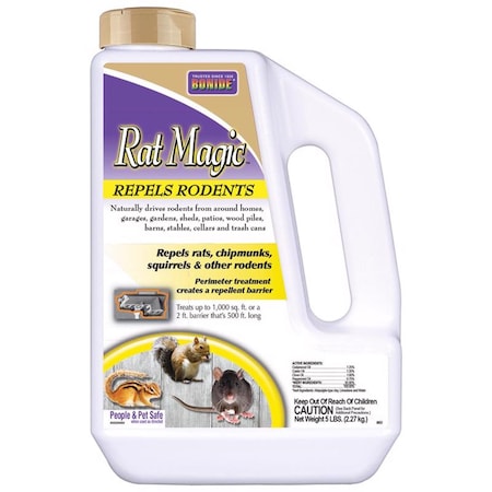 Bonide Rat Magic Animal Repellent Granules For Rodents 5 lb 8634