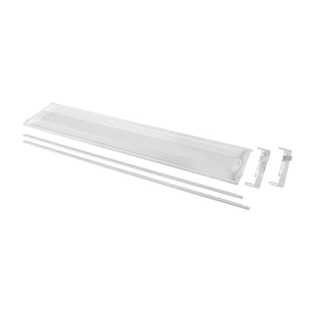 Keystone 1x4 LED Center Basket Doorframe Retrofit |Power Select 35/30/24W & Color Select 3500/4000/5000K | 12 KT-RKIT35PS-14DC-8CSA-VDIM